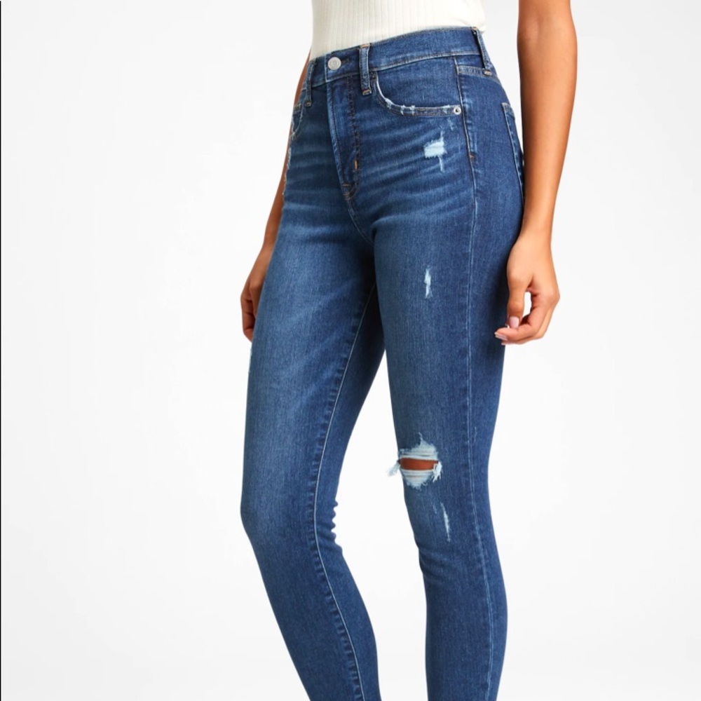 Gap Denim high rise leggings skimmer